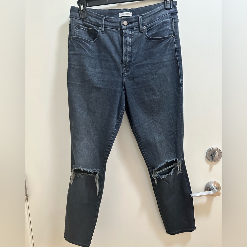 Good American good waist crop